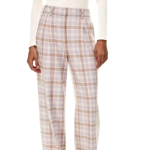 ARITZIA - Wilfred Effortless Pant in Lavender and Cream - Picture 3 of 9